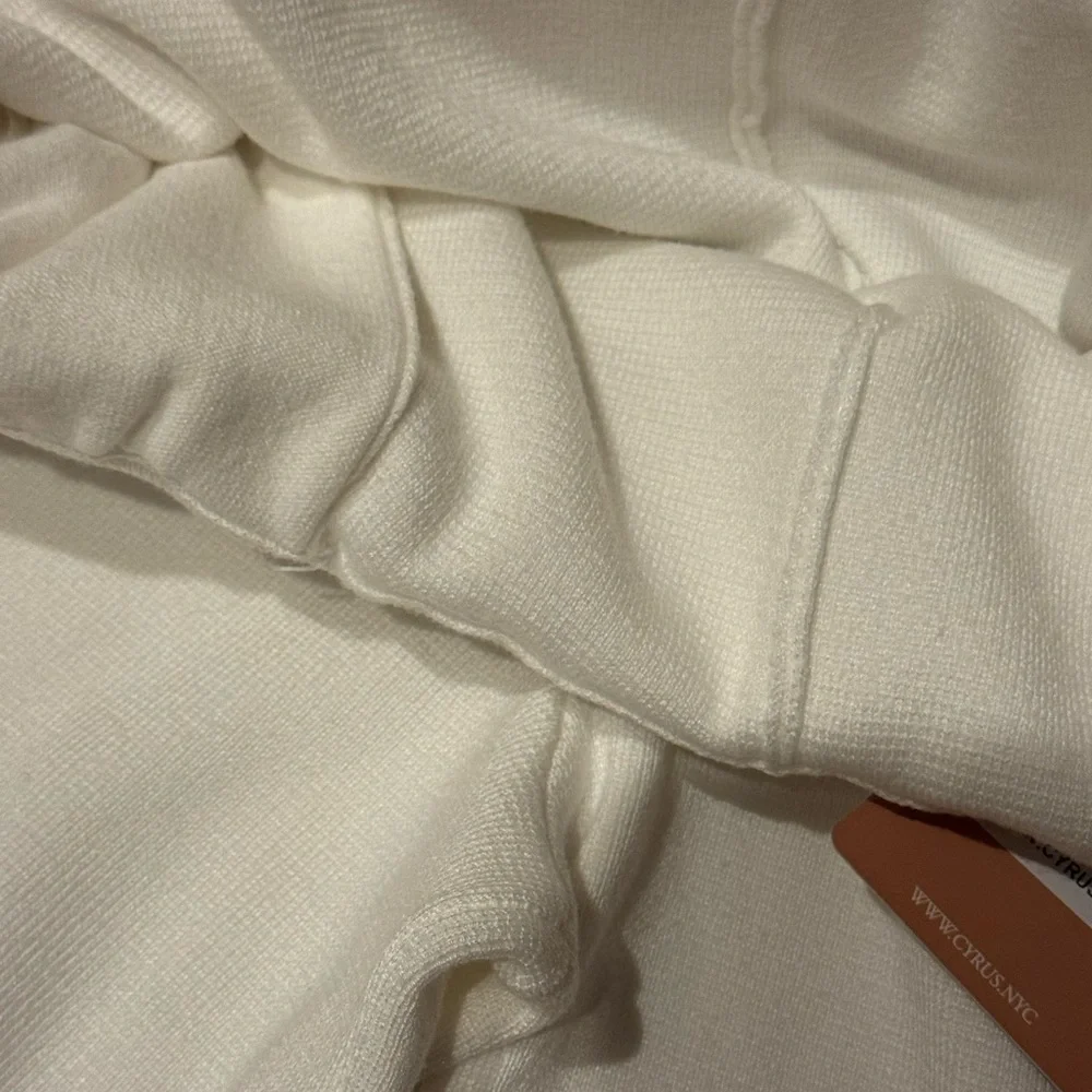 NWT Cyrus Bone Knit Wide Leg Pants - Size S - Luxe Loungewear - Picture 5 of 7